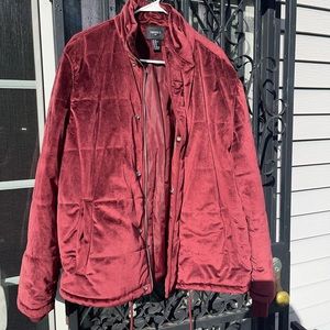 Velour Bubble Coat